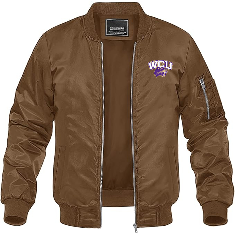 Men's Western Carolina Catamounts Lightweight Bomber Jacket