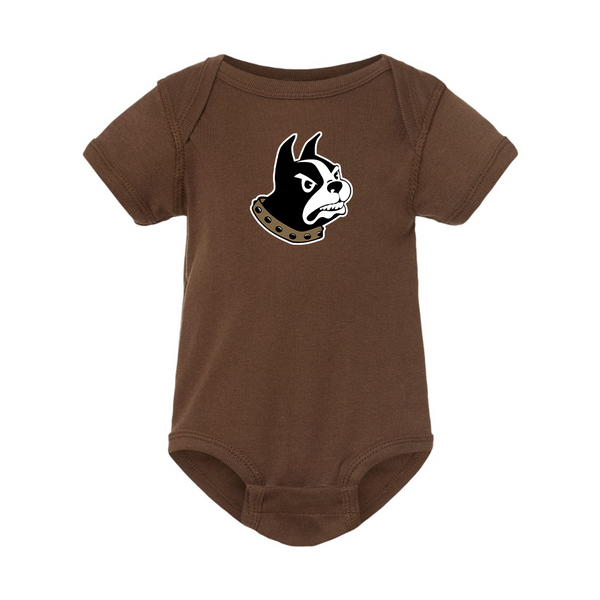 Wofford Terriers   Rabbit Skins Infant Baby Rib Bodysuit