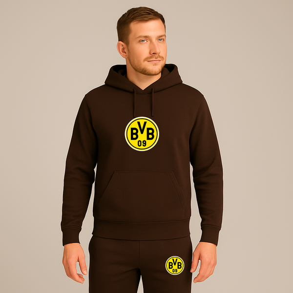 Men's Borussia Dortmund BVB FC Hoodie Joggers Set