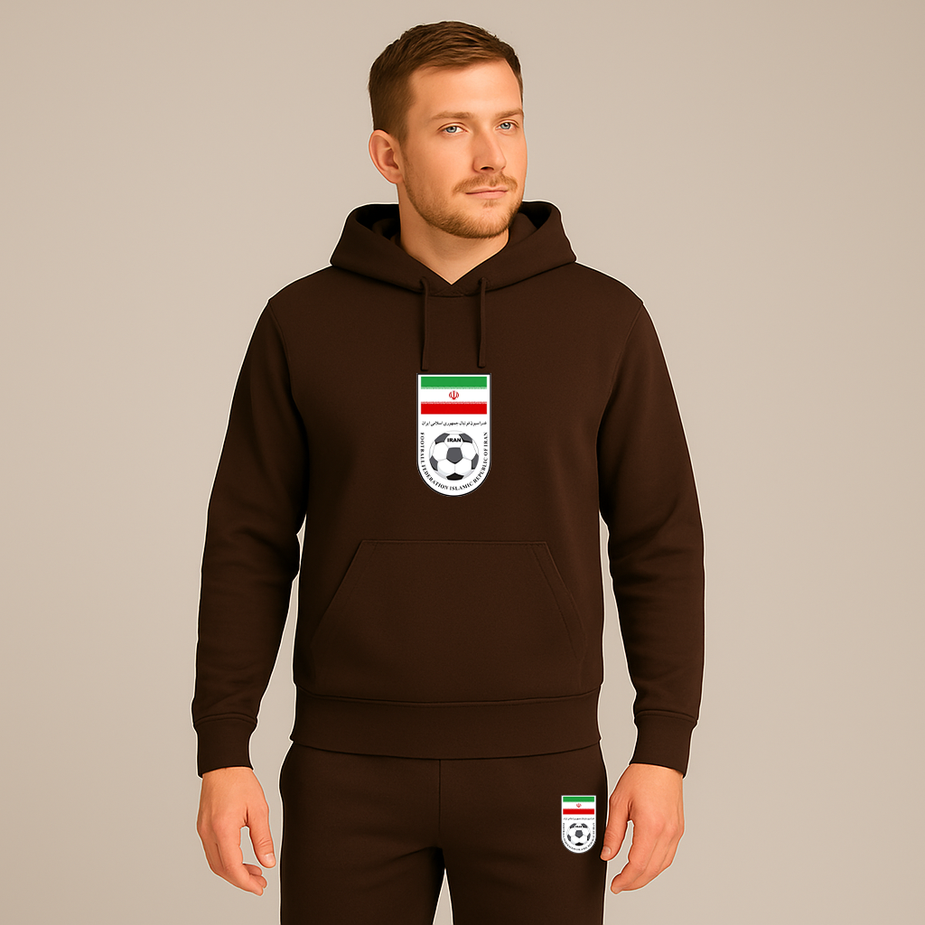 Men's Iran National Soccer Team Hoodie Joggers Set