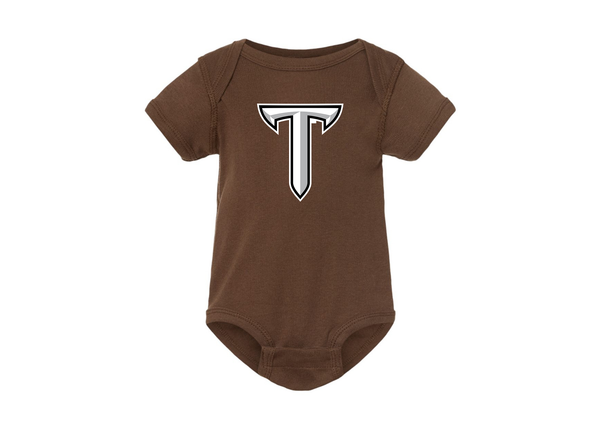 Troy Trojans Rabbit Skins Infant Baby Rib Bodysuit