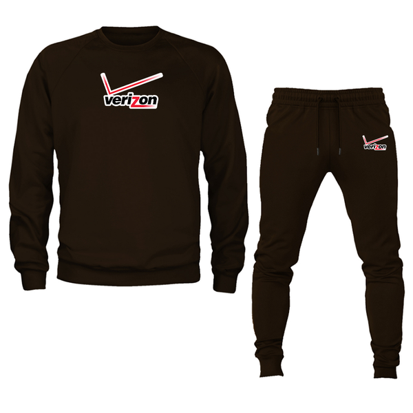 Men's Verizon Wireless  Crewneck Sweatshirt Joggers Suit