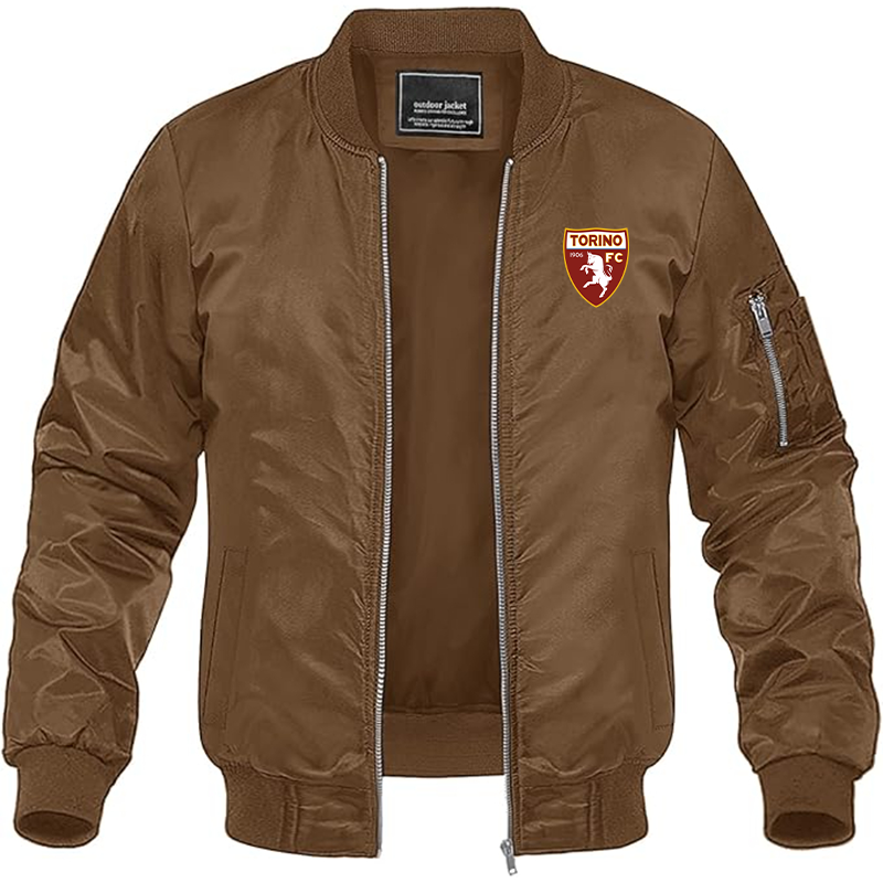 Men's Torino Soccer Lightweight Bomber Jacket