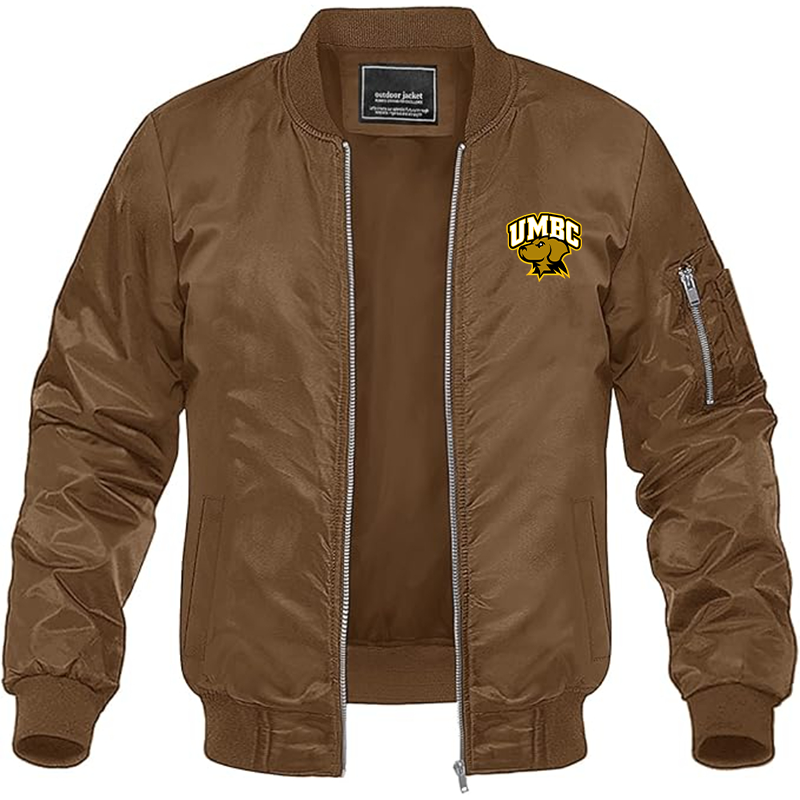 Men's UMBC Retrievers Lightweight Bomber Jacket