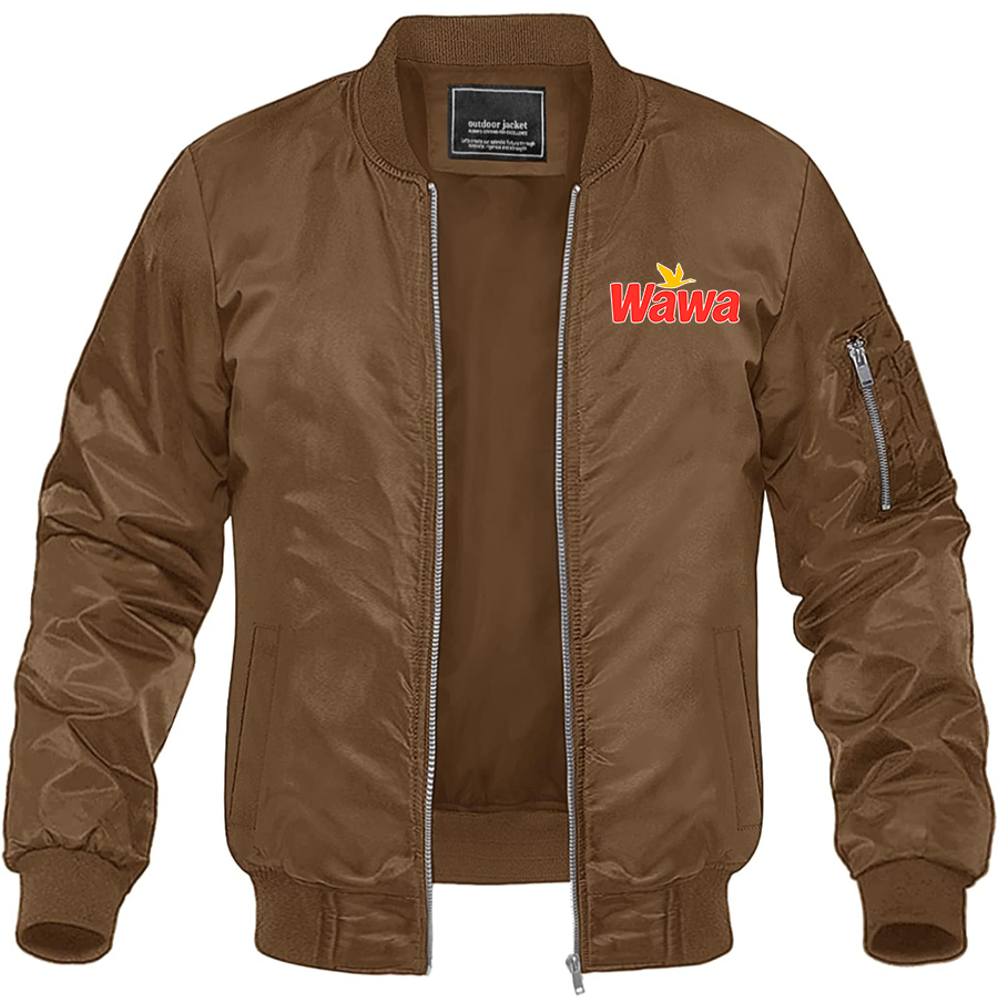 Men's Wawa Gas Station Lightweight Bomber Jacket
