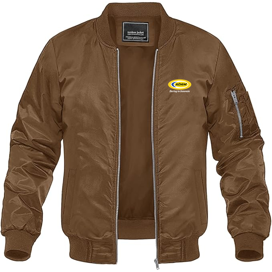 Men's Adam Motors Logo Lightweight Bomber Jacket