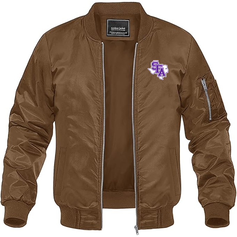 Men's Stephen F. Austin Lumberjacks Lightweight Bomber Jacket
