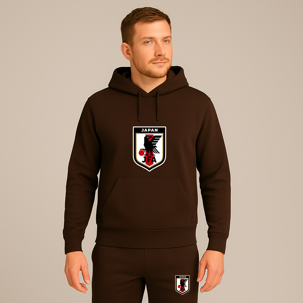 Men's Japan National Soccer Team Hoodie Joggers Set