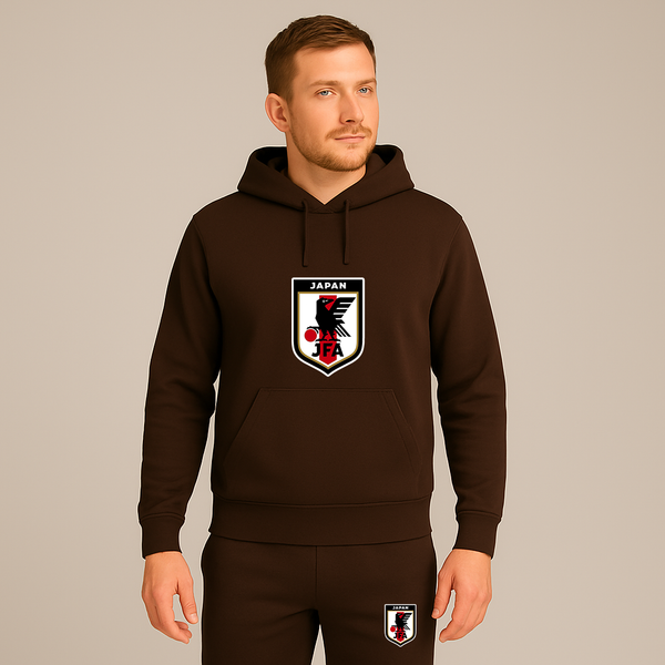 Men's Japan National Soccer Team Hoodie Joggers Set