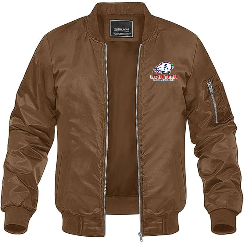 Men's Utah Tech Trailblazers Lightweight Bomber Jacket
