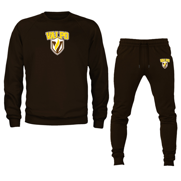 Men's  Valparaiso Crusaders Crewneck Sweatshirt Joggers Suit