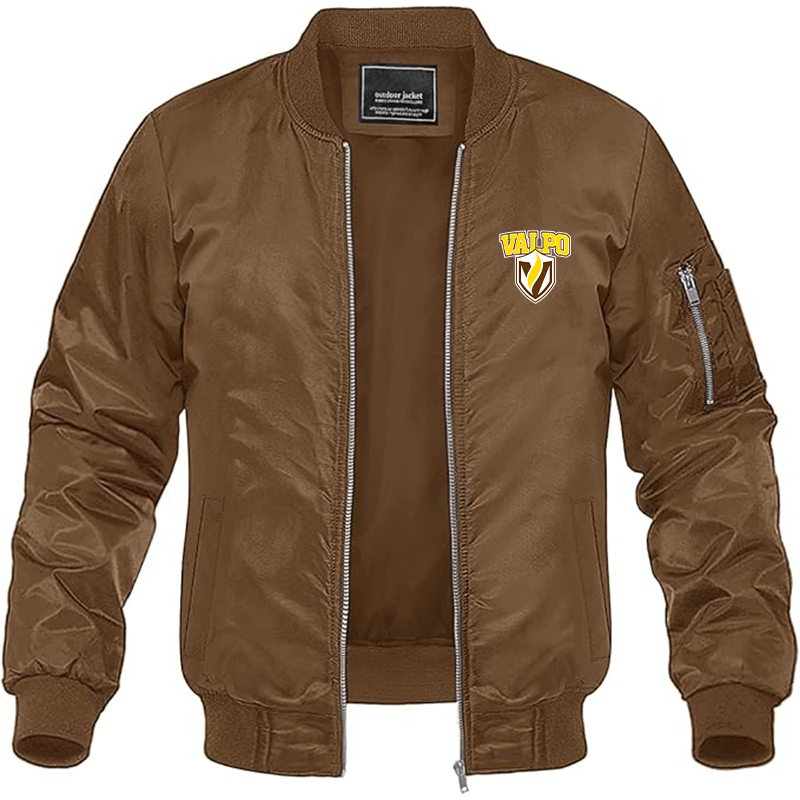 Men's Valparaiso Crusaders Lightweight Bomber Jacket