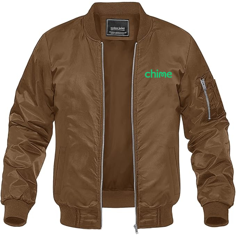 Men's Chime Logo Lightweight Bomber Jacket