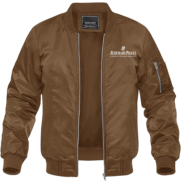 Men's Audemars-Piguet Lightweight Bomber Jacket Windbreaker Softshell Varsity Jacket Coat