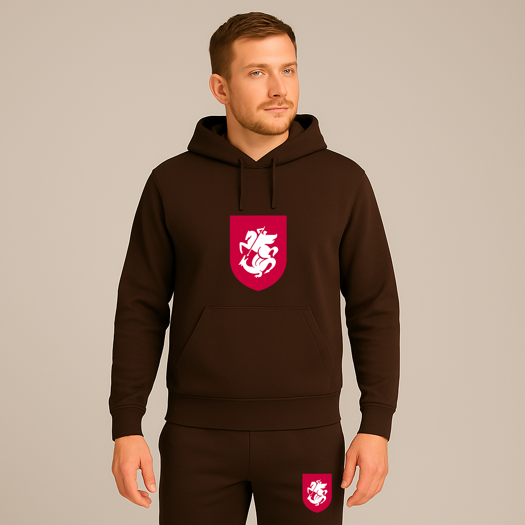 Men's Georgia National Soccer Team Hoodie Joggers Set