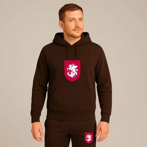 Men's Georgia National Soccer Team Hoodie Joggers Set