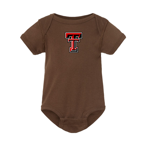 Texas Tech Red Raiders   Rabbit Skins Infant Baby Rib Bodysuit