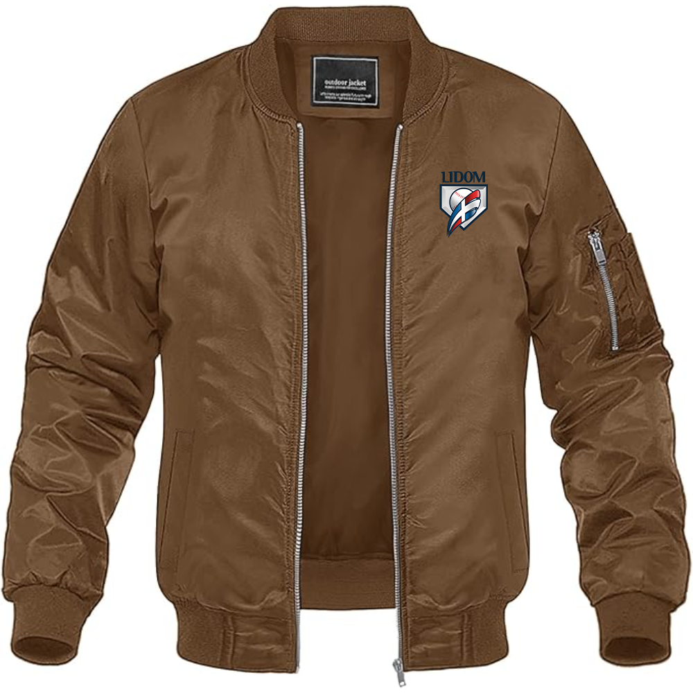 Men's Lidom Logo Lightweight Bomber Jacket