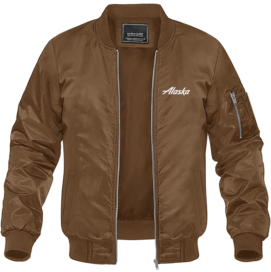 Men's Alaska Airline Lightweight Bomber Jacket