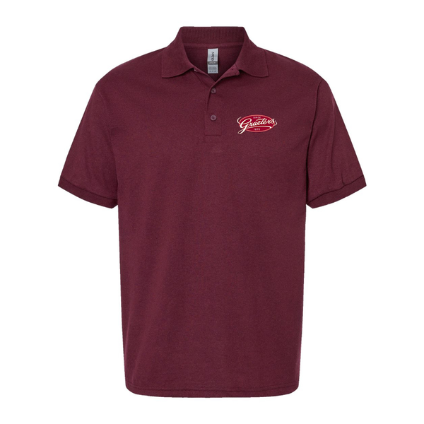 Men's Graeters Logo Dry Blend Polo