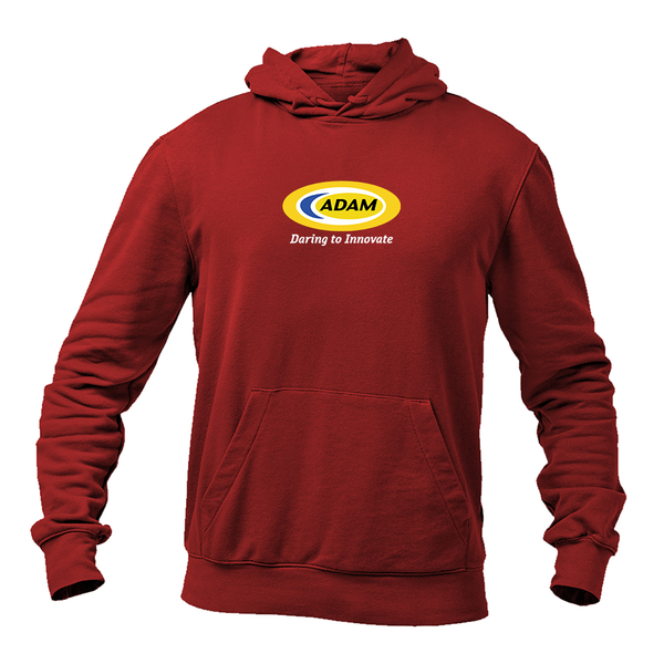 Men's Adam Motors Logo   Pullover Hoodie