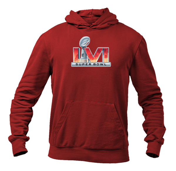 Men's Superbowl LVI Logo  Pullover Hoodie