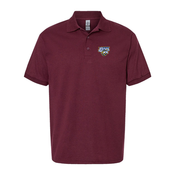 Men's Burlington Bees  Logo Dry Blend Polo