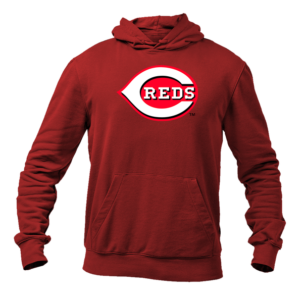Men's Cincinnati Reds Logo Pullover Hoodie