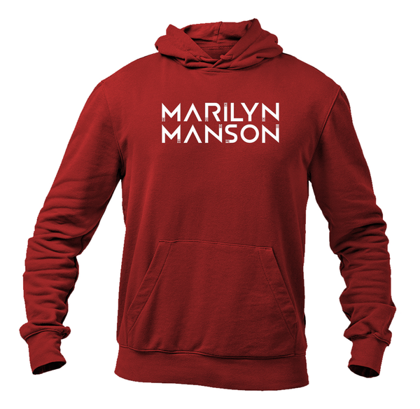 Men's Marilyn Manson Logo Pullover Hoodie