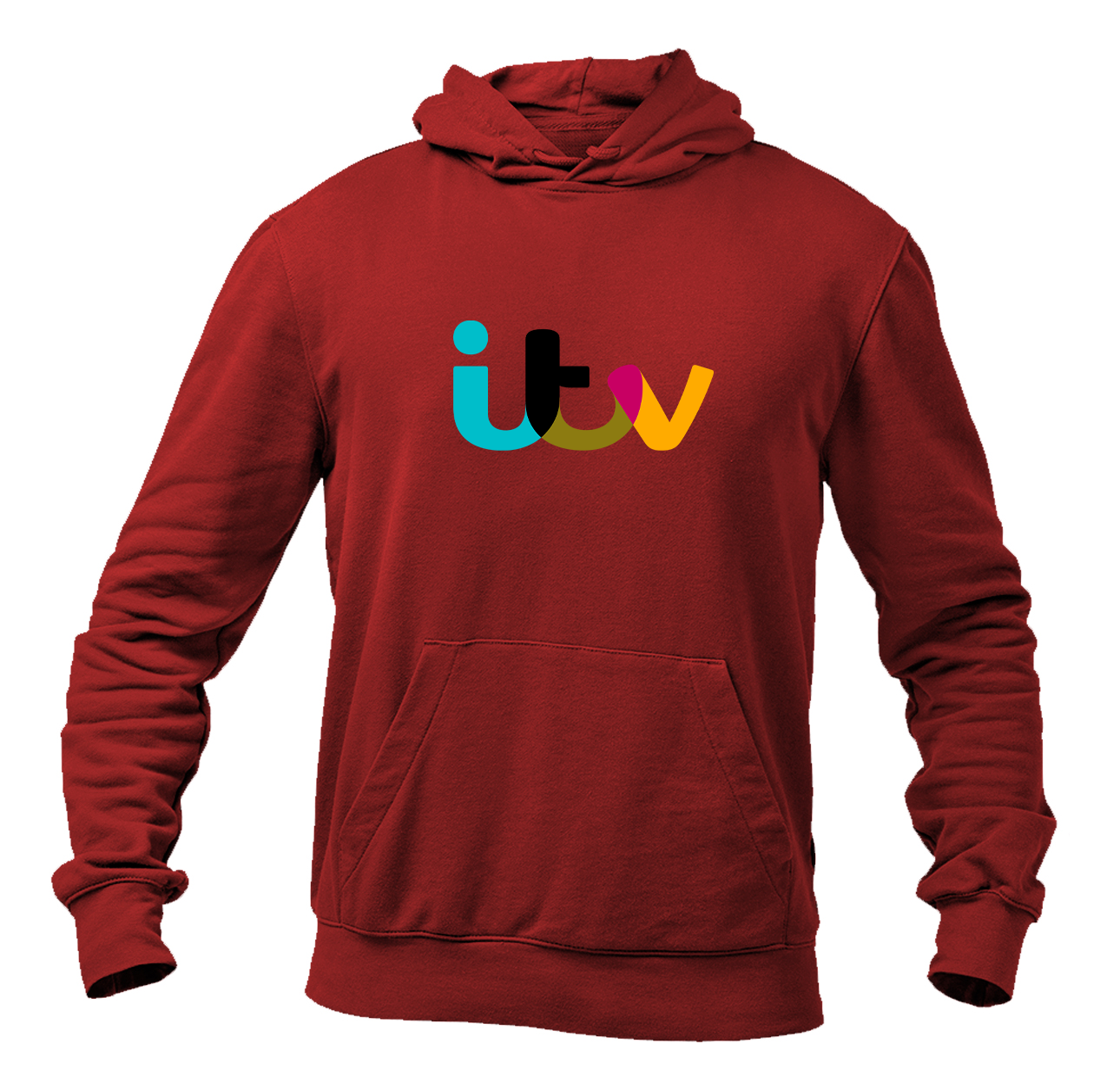 Men's Itv   Softstyle  Midweight Hooded Sweatshirt