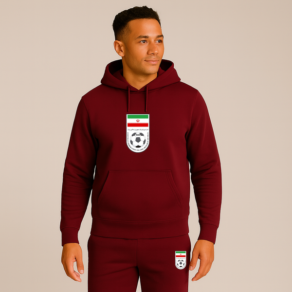 Men's Iran National Soccer Team Hoodie Joggers Set
