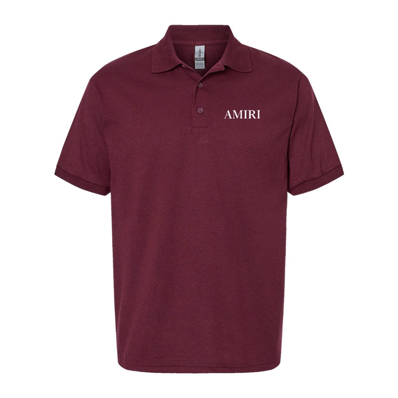 Men's Amiri Logo Dry Blend Polo
