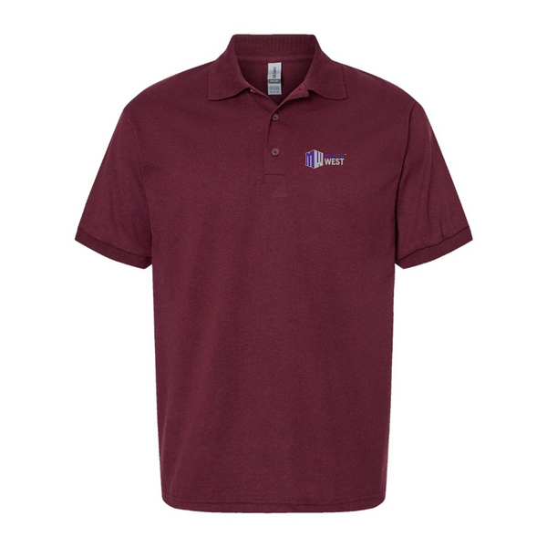 Men's Mountain West Conference  Logo Dry Blend Polo