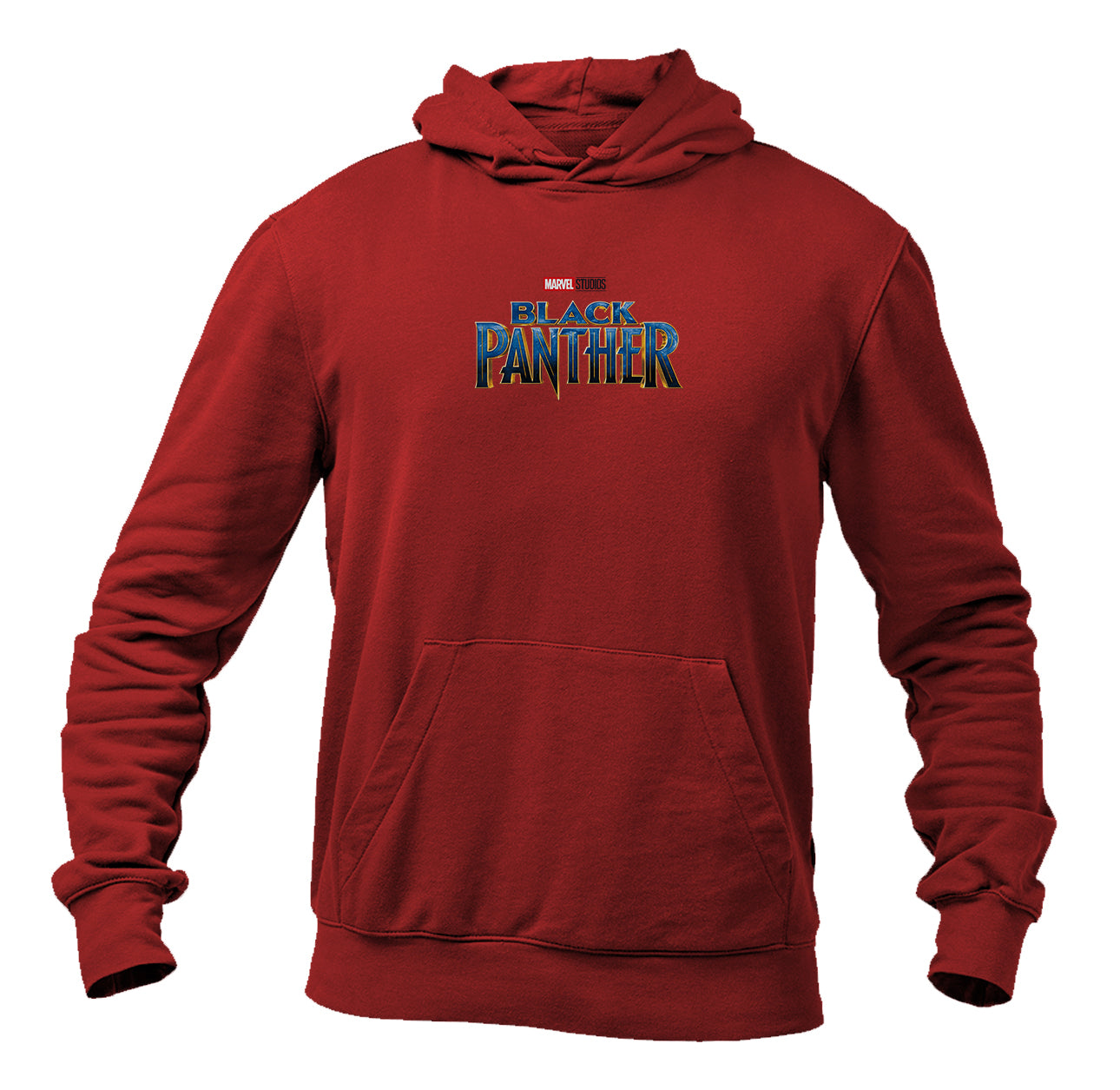 Men's Black Panther Superhero Marvel Studios Pullover Hoodie