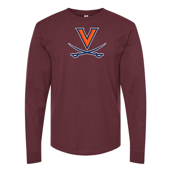 Men's Virginia Cavaliers  Long Sleeve T-Shirt