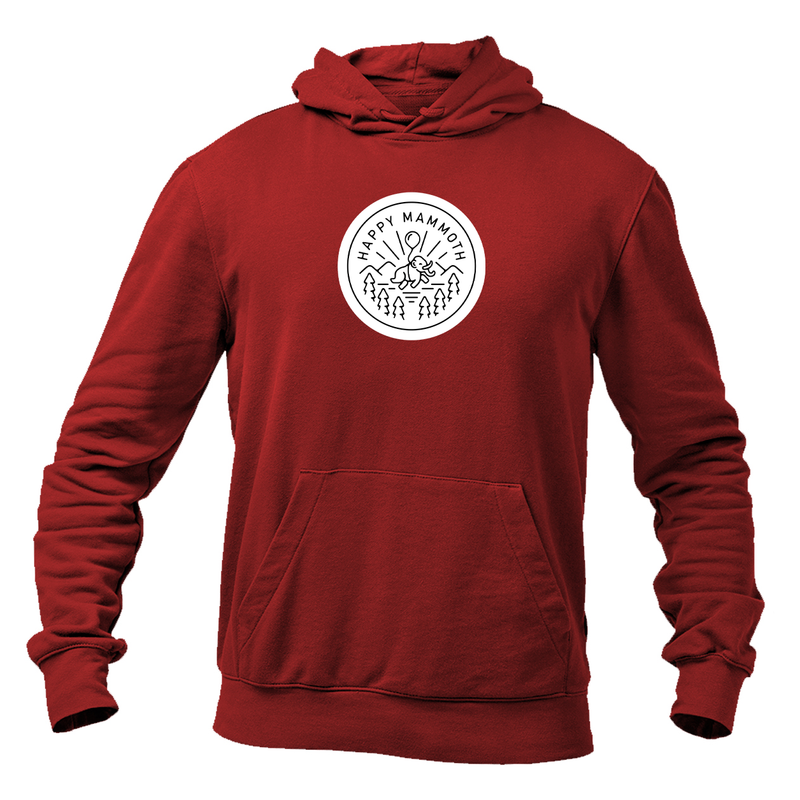 Men's Happy Mammoth Logo Pullover Hoodie