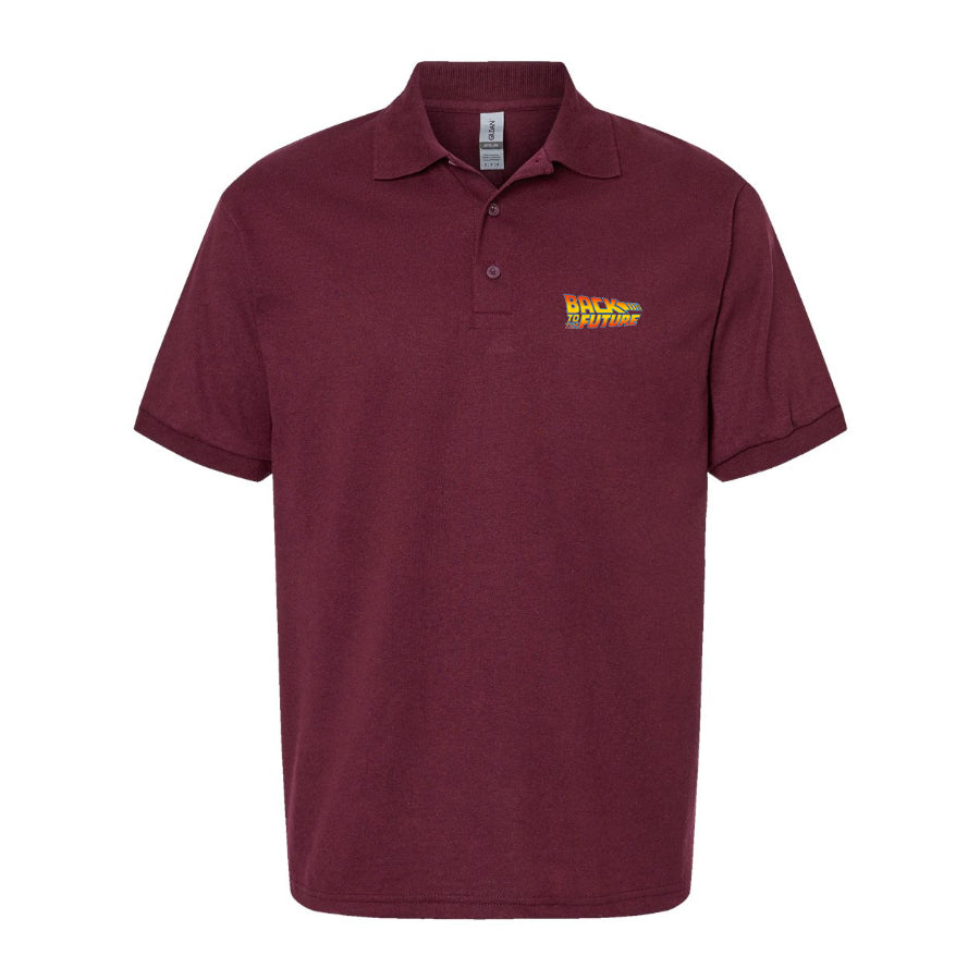 Men's Back To The Future Movie Dry Blend Polo