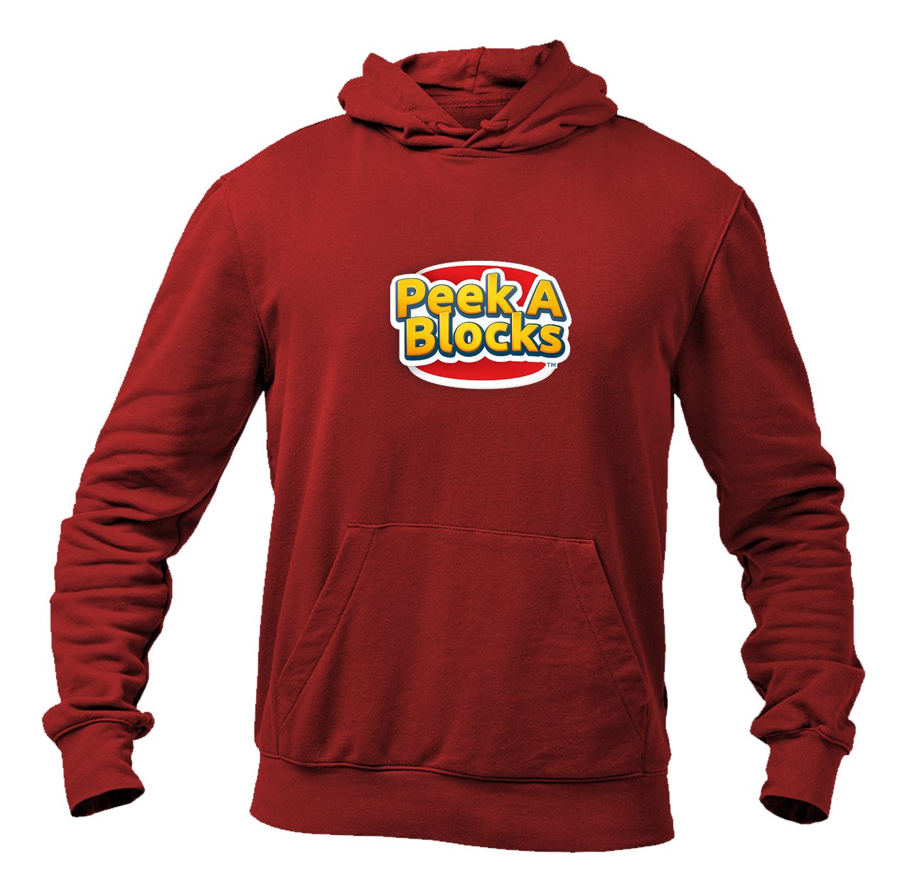 Men's Peek A Blocks Pullover Hoodie