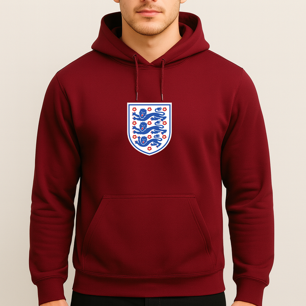Men's England National Football Team Pullover Hoodie