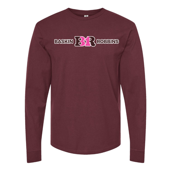 Men's Baskin-Rоbbins Long Sleeve T-Shirt