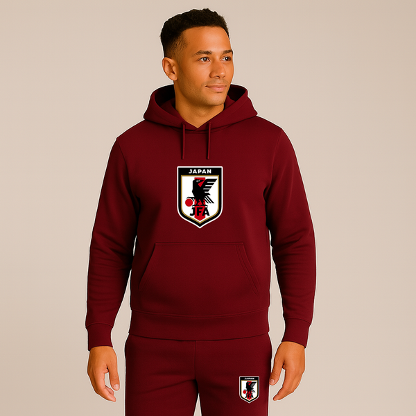 Men's Japan National Soccer Team Hoodie Joggers Set