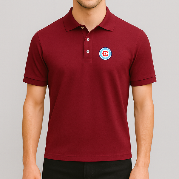 Men's Chicago Fire Soccer Dry Blend Polo