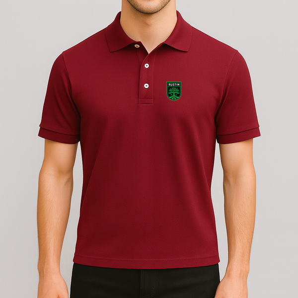 Men's Austin FC Dry Blend Polo