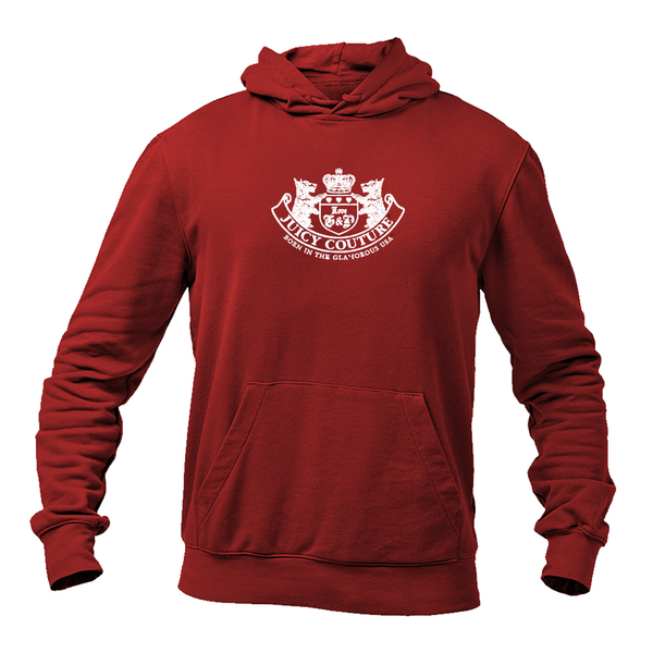 Men's Juicy Couture Logo   Pullover Hoodie