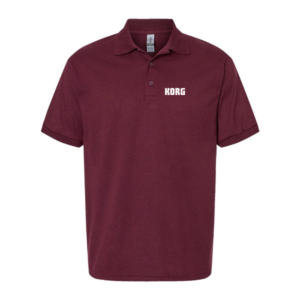 Men's Korg Logo Dry Blend Polo