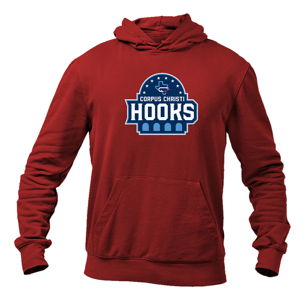 Men's Corpus Christi Hooks Logo Pullover Hoodie