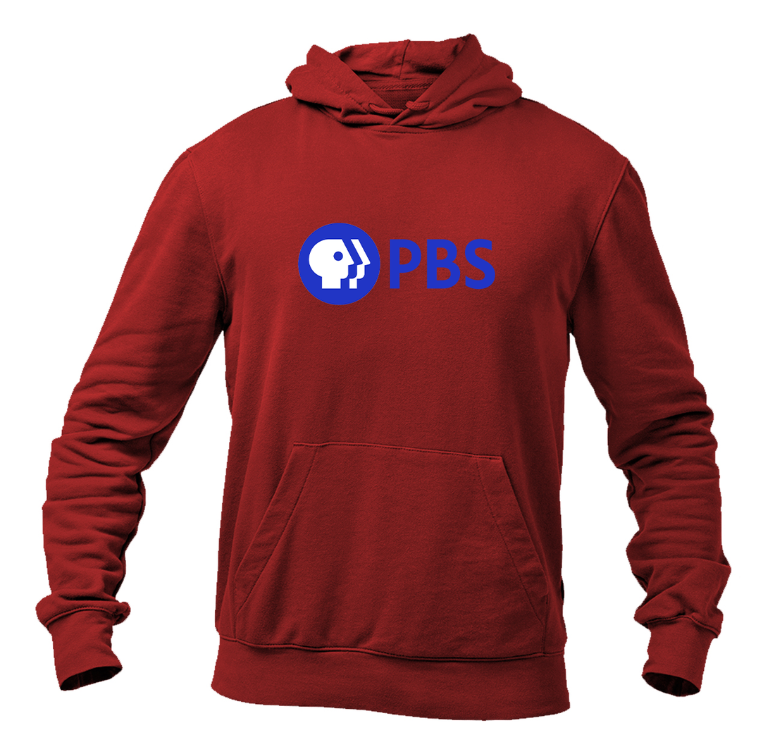 Men's PBS Blue  Pullover Hoodie