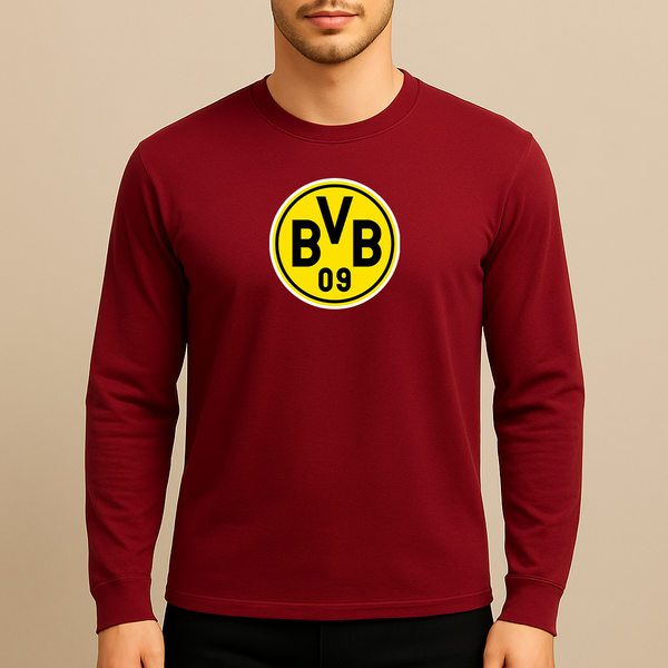 Men's Borussia Dortmund BVB FC Long Sleeve T-Shirt