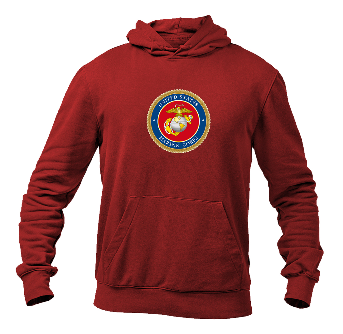 Men's USMC Emblem Pullover Hoodie