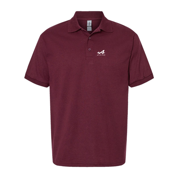 Men's Alpine Motor Logo Dry Blend Polo